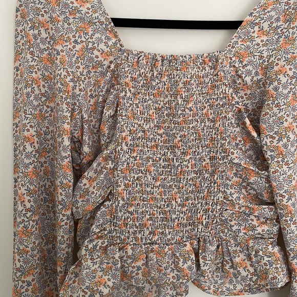 H&M crop floral blouse - Picture 4 of 4